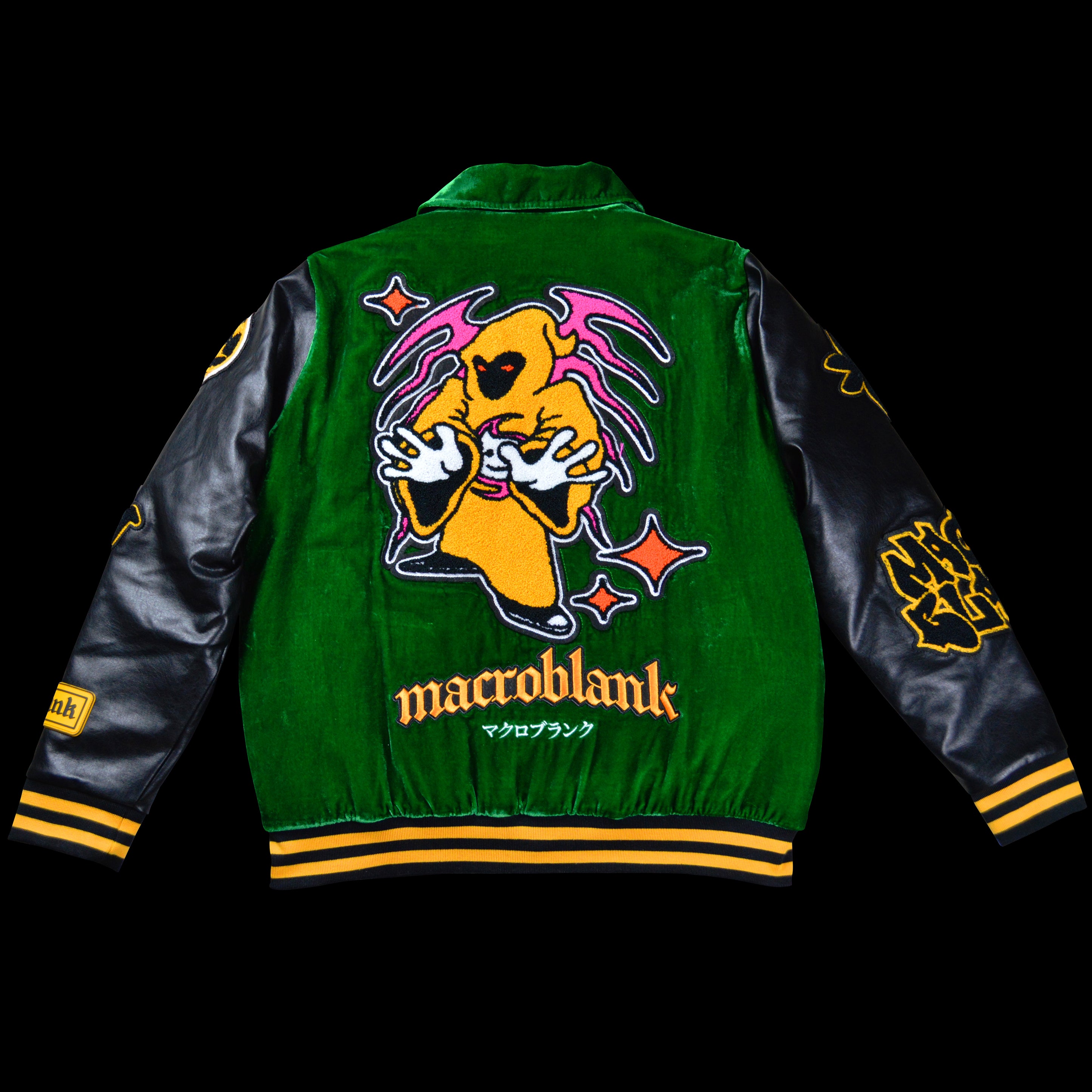 MAGIC VELVET Varsity Jacket – MACROBLANK